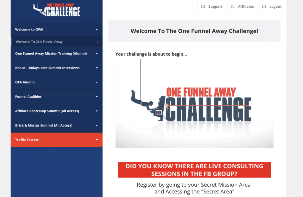 One Funnel Away Challenge Backend