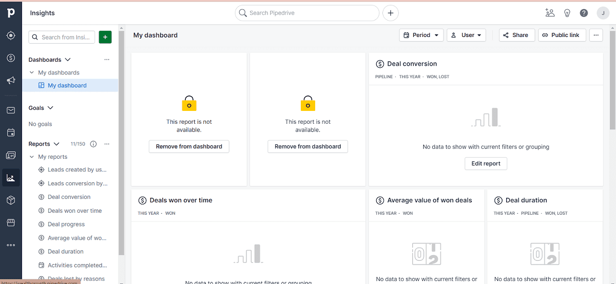 Pipedrive CRM: Reports, Goals, And Forecasts